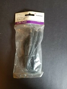 Cable de audio 6 pies blindado radio Shack - Imagen 1 de 1