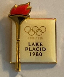 SPILLA OLIMPICA LAGO PLACID 1980 - Foto 1 di 1