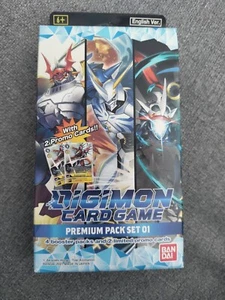 Bandai Digimon Premium Pack 01 blister (4 paquetes en total + promociones) Nuevo en mano - Imagen 1 de 5