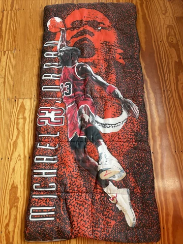Vintage 1991 Micheal Jordan Sleeping Bag Cover