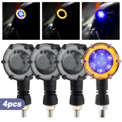 4x Luces LED de señalización de giro para Suzuki Intruder Volusia VS VL 700 800 1400 Foto 1 de 4