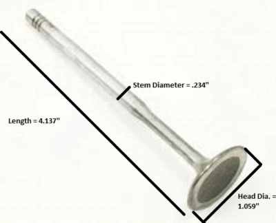 Intake Valve Audi A4 A6 Quattro TT A6 S4 VW Jetta Beetle Passat NEW! 1997-2006 - Image 1 of 3