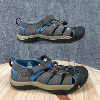 Sandalias Keen Youth 3 Newport H2 Imán Brillante Gancho y Lazo 1022839 Gris Foto 1 de 4