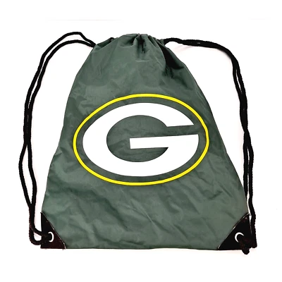 Mochila de náilon juvenil NFL Green Bay Packers Cinch-Top - Imagem 1 de 4