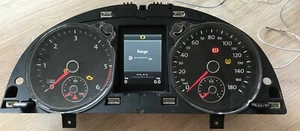 ⭐⭐⭐⭐⭐🆗 VW PASSAT B7 CC SPEEDOMETER INSTRUMENT CLUSTER COLORED 180MPH 3AA920980L - Picture 1 of 8