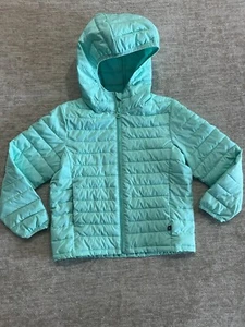 GAP Puffer Cold Control Lightweight Water Resistant Girls Jacket Size Small - Picture 1 of 7