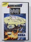 POPULOUS SEGA MASTER SYSTEM (MS) PAL-EURO (COMPLETE - GOOD CONDITION)