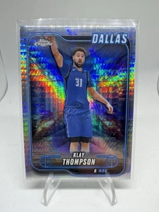 2024-25 Topps Chrome Klay Thompson Geometric Refractor Mavericks - Bild 1 von 2