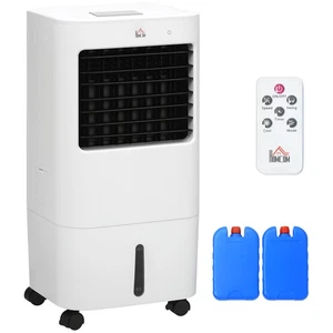 HOMCOM Evaporative Air Cooler Humidifier Home Office , Refurbished - Picture 1 of 12