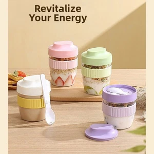 Convenient Transportation Fruit Storage Cup Dishwasher Safe Leak-Proof Design - Picture 1 of 17