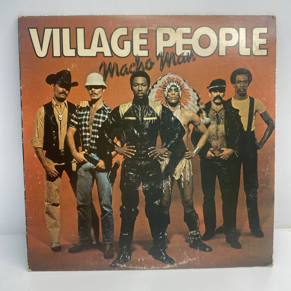 Village People Macho Man 1978 Casablanca NBLP 7096 Vinyl Record LP - Image 1 of 4