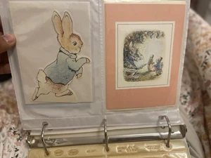 Beatrix Potter Binder Full Of Post Cards Different Years . Please See Photo - Bild 1 von 14