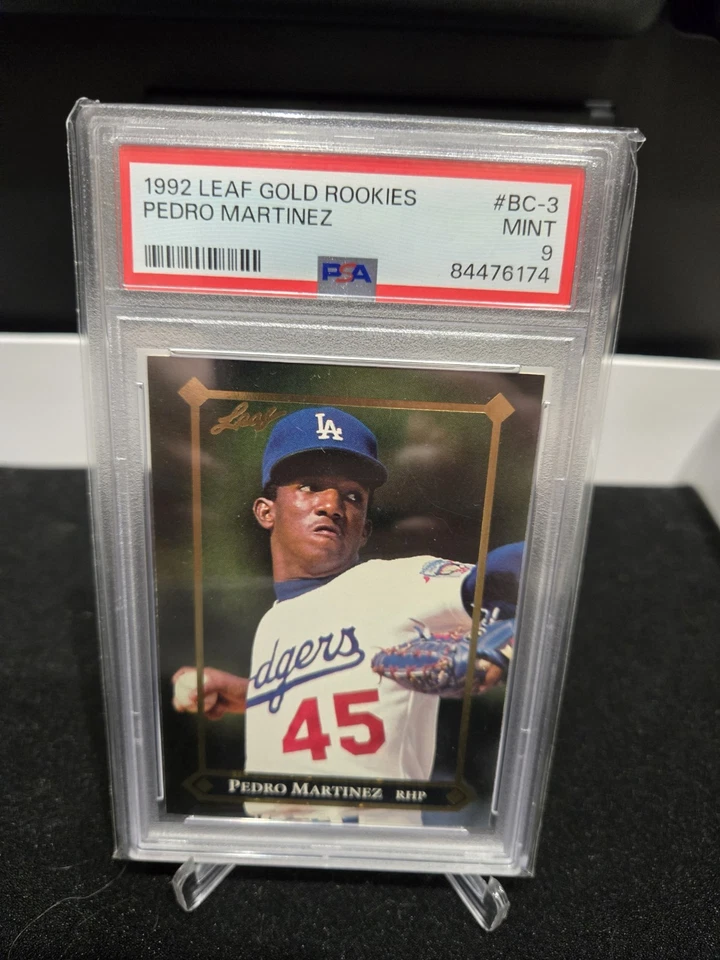 1992 Leaf Gold Rookies Pedro Martinez - PSA 9 - Image 1 of 1