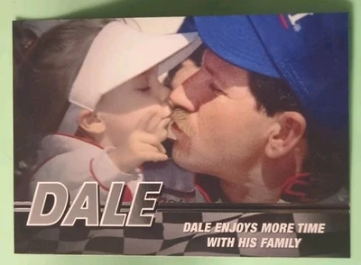 2007 Press Pass - Nascar #30  Dale Earnhardt - Waltrip - Dale Enjoys Family Time - Image 1 of 2