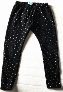 Lightning Bug Mädchen schwarz spitz zulaufendes Bein Jogginghose Stil Hose Größe 7 neu ohne Etikett - Bild 1 von 8