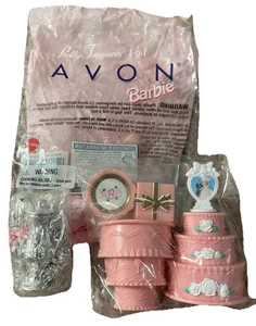 NEU Avon Pretty Treasures für Barbie 17671 Hochzeit Set Zubehör 1996 - Bild 1 von 5