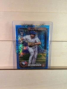 2024 Topps David Schneider RC Blue Holo Foilboard #/999 - Bild 1 von 3