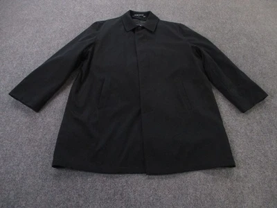 Abrigo Ralph Lauren Hombre XL Negro Lana Forrado Puffer Blazer Deportivo Exterior Pesado Foto 1 de 4