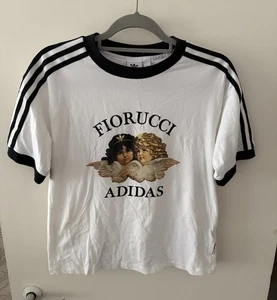 Adidas x Fiorucci Three Stripe Graphic T-Shirt Size M - Picture 1 of 7