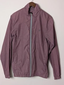 Volcom Men’s Lightweight Windbreaker Jacket Purple Zip Up Size M - Picture 1 of 8