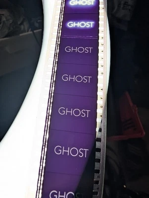 🎞️ 35mm CINEMA FILM " GHOST " Patrick Swayze W/S 6 REELS 1990 Complete movie - image 1 of 4