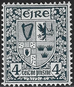 1940 Ireland Sg 117 4d slate-blue MNH - Bild 1 von 2