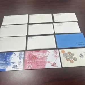 1970’s Estate Lot of 12 US Mint P & D Sets 118 Coins Original Envelopes +Bonus! - Picture 1 of 9