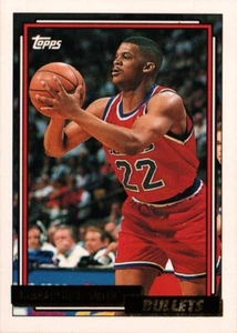 1992-93 Topps Gold #296 - LaBradford Smith - Washington Bullets 92-677 - Foto 1 di 2