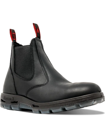 Redback Easy Escape Black Oil Kip UBBK Elastic Sided Soft Toe Work Boots - Bild 1 von 4