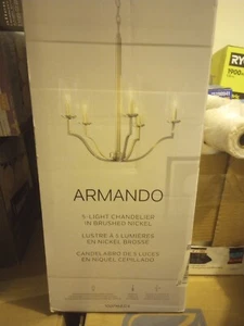 Kichler Armando 5-Light Chandelier Brushed Nickle - Picture 1 of 6
