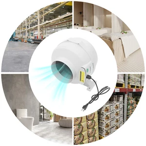 Waterproof Electric Exhaust Fan Duct Fan Ventilation Equipment 8in Exhaust Fan - Picture 1 of 20