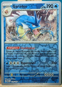 POKEMON - 151 - Garados - 130/165 - REVERSE HOLO - alemán - Imagen 1 de 1