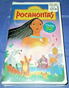 NEW Disney VHS Masterpiece Collection POCAHONTAS (1996) Sealed - Imagen 1 de 1