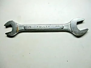 Fuller Japan KTC F68 SAE 9/16" - 1/2" Open End Wrench Chrome Drop Forged Vintage - Picture 1 of 8