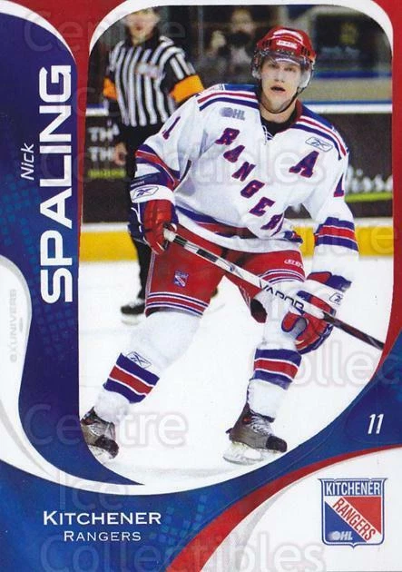 2007-08 Kitchener Rangers #9 Nick Spaling - Image 1 of 1