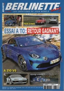 BERLINETTE MAG 84 ALPINE A110 2017 A110 CUP HONDA S800 A310 V6 GT BOULOGNE - Imagen 1 de 2