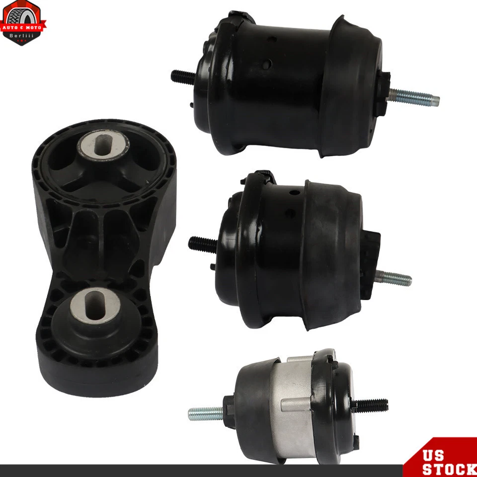 Motor Mount Kit 4PCS For GMC Acadia Chevy Traverse Buick Enclave 3.6L Auto Trans - Image 1 of 4