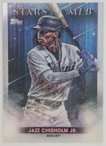 Inserto JAZZ CHISOLM JR Stars Of MLB 2022 Topps - Foto 1 di 2