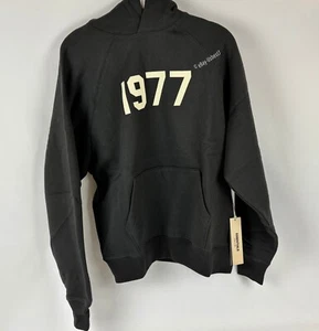 jorrodr_79 Fear of God Essentials Sudadera con Capucha + Pantalones Deportivos 1977 NEGRO HIERRO Mediano - Imagen 1 de 5