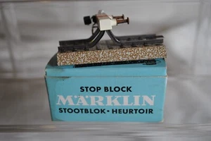 MARKLIN H0 - 7191 - Stop Block with Lantern - M Track BOX - Picture 1 of 16