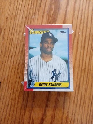 1990 Topps - Edición Coleccionista (Tiffany) #61 Deion Sanders Foto 1 de 3