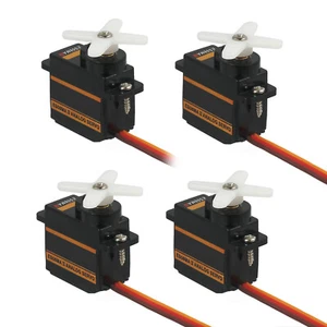 4pcs Digital Servo 13g de alta velocidad Metal Gear para RC Plane EMAX ES08MD - Imagen 1 de 8