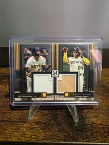2024 Topps Museum Collection Dual Relic - Yelich / Contreras /50 - Picture 1 of 2