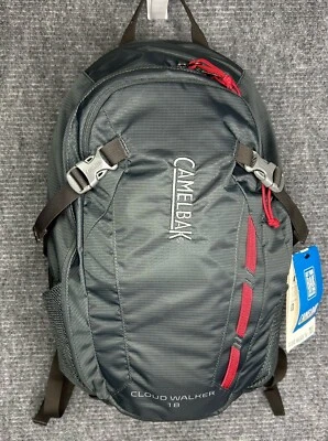 Nuevo con etiquetas Paquete de hidratación CamelBak Cloud Walker 18 senderismo, 70 oz, 2 L, grafito Foto 1 de 4