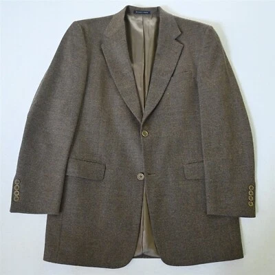 Daniel Cremieux 38R Brown Soft Tweed Wool Mens Blazer Suit Jacket Sport Coat - Image 1 of 4