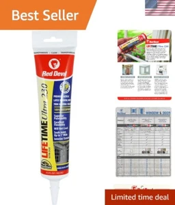 5.5 oz Elastomeric Acrylic Latex Sealant - Lifetime Durability & Paintable - Picture 1 of 7