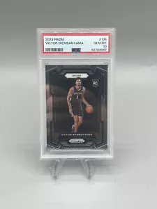 Victor Wembanyama Panini Prizm Base RC #136 2023-24 PSA 10 GEMA COMO NUEVO Spurs Wemby - Imagen 1 de 2