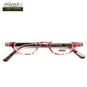 GAFAS DE LECTURA OVALADAS REDONDAS DE CALIDAD MEDIO MARCO SUPERIOR SIN LLANTA + 1,25 PEQUEÑAS - Imagen 1 de 3