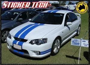 GT COBRA STRIPES STICKER DECAL KIT SUITS FORD BA BF FPV XR8 XR6 BOSS 260 290 - Bild 1 von 2