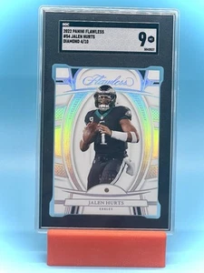 Panini 2022 Flawless Jalen Hurts #54 Diamond /10 SGC 9 - Foto 1 di 3